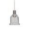 Besa Lighting Kiba Cord Pendant, Clear Bubble, Satin Nickel Finish, 1x3W LED 1XT-KIBACL-LED-SN - alternate 1